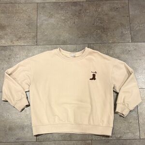 Le Lis Beige Crewneck Sweater